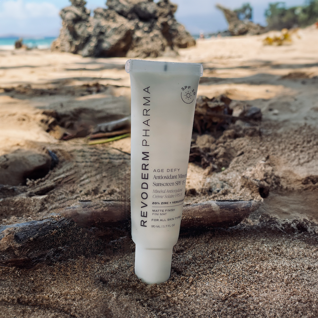 Matte Zinc Oxide Mineral Sunscreen with Antioxidants - SPF 15